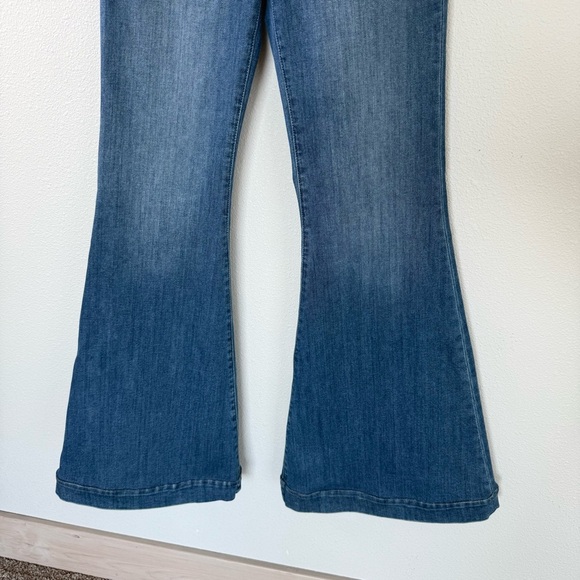 FRAME Le Super Flare High Waist Jeans Donna Denim Boho Casual Women’s 27 - Picture 6 of 12
